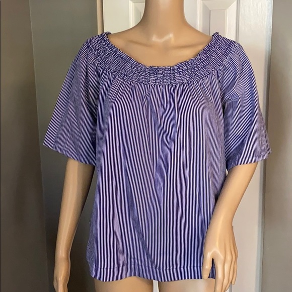 New York & Company Tops - New York &Company cold shoulder blouse